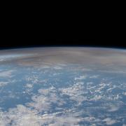 The ash cloud from the submarine volcanic eruption of Hunga Tonga-Hunga Ha’apai photographed by an astronaut