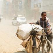 Stock image of a person in Nepal