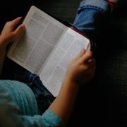 Kid reading