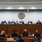 The House Subcommittee on Antitrust hears from company executives during a field hearing at CU Boulder.