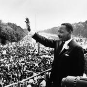 Martin Luther King Jr. speaking at March on Washington