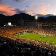 A night game at Folsom Field