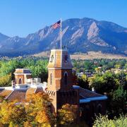 Old Main in springtime