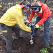 Researchers drilling into Alaskan permafrost