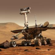 A robot on Mars