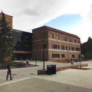 The Ramaley Biology building as viewed from the northeast