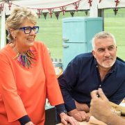 Scene from The Great British Baking Show