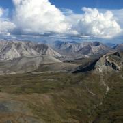 The Brooks Range in Gates of the Arctic National Park, Alaska