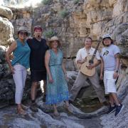 Soundscapes of the People team pose for a photo in Pueblo