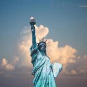 Statue of Liberty outside of New York City