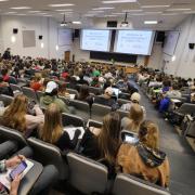 Chemistry classroom on campus