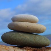 Rocks stacked up