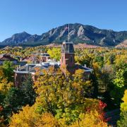 The CU Boulder campus.