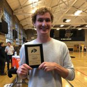 @cuswimdive Instagram | A huge congratulations to CJ Amman for being named the 2017-18 Sport Clubs Athlete of the Year!