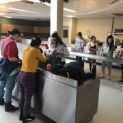 Chicago | Students organize supplies while learning about food access.