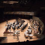 CU Wind Symphony performs at the CU at Boettcher College of Music symphony concert. Photo by Glenn Asakawa.