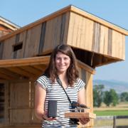 Molly McDermott, a PhD student studying ecology and evolutionary biology, focuses her research on migration and how that interacts with barn swallow breeding biology. 