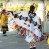 a powwow on campus