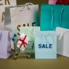 Shopping bags.