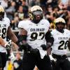 Buffs football team on the field