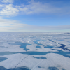 A picture of sea ice and Arc