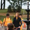 Lori Peek with participants in the SHOREline program
