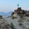 cross at border crossing in El Paso