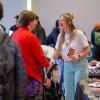 students at an involvement fair on campus