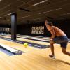 student bowling