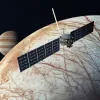 illustration of NASA’s Europa Clipper spacecraft