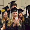 graduating Buffs at commencement