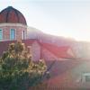 Koelbel building at golden hour