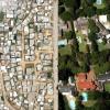 aerial comparison of housing inequality