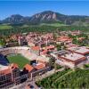 aerial view of CU Boulder