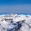 snow-coveredd mountains