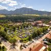 aerial view of the Be Involved Fair