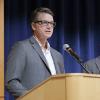 Vice Chancellor Andrew Maycock speaks at the Campus Sustainability Summit