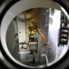 ultra-high vacuum scanning probe microscopy setup used to conduct molecular measurements