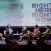 Climate panel at the 2025 Right Here, Right Now plenary session in Boulder