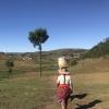 A vaccine distribution walk in Madagascar