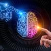 illustration of human and AI