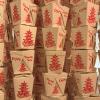 Chinese takeout food boxes