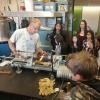 Young students learning in a CU Boulder workshop