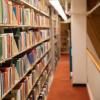 Book stacks in the Norlin Library