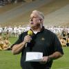 Kevin MacLennan addresses first-year students at the 2015 CU Kickoff at Folsom Field