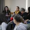 Attendees have a discussion at the Diversity & Inclusion Summit in 2016.