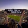 Folsom Field if filled with fans during the homecoming game in 2016.