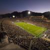 Folsom Field under the lights