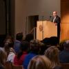 Chancellor Philip P. DiStefano makes announcement at State of the Campus 2017
