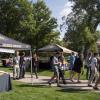 campus community members at tailgate